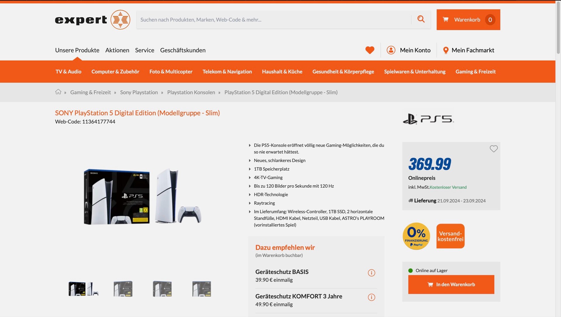 was kostet eine playstation 4