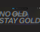 Im Bild: Der Sega Universe-Slogan "No Old Stay Gold".