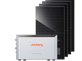 Balkonkraftwerk Jackery HomePower 2000 Ultra mit vier bifazialen Solarmodulen