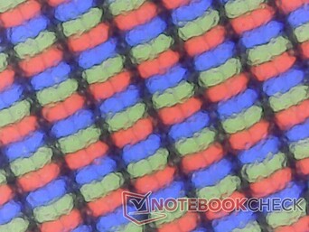 Mattes Subpixel-Array mit ein wenig Körnigkeit