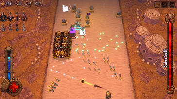 Im Bild: Ein Gameplay-Screenshot aus BALL x PIT.