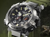 Casio präsentiert die MRG-BF1000RG, das neue Spitzenmodell der MR-G Frogman-Serie – inspiriert vom Goliath-Frosch. (Bildquelle: Casio)