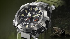 Casio präsentiert die MRG-BF1000RG, das neue Spitzenmodell der MR-G Frogman-Serie – inspiriert vom Goliath-Frosch. (Bildquelle: Casio)