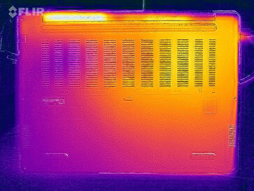 Oberflächentemperaturen Stresstest (Unterseite)