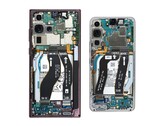 Laut dem Teardown von iFixit lässt sich die Galaxy S22-Serie nur sehr schwer reparieren. (Bild: iFixit)