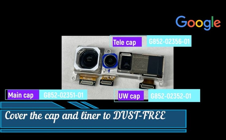 Das Assembly-Video aus der Fabrik zeigt uns auch die Triple-Cam von innen.