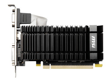 Die Grafikkarte besitzt eine Speicherkapazität von 2 GB DDR3-RAM (Bild: MSI)