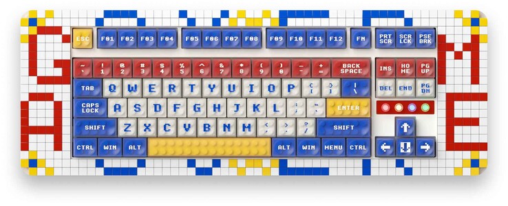 MelGeek Pixel: Die Tastatur ist drahtlos und kabelgebunden einsetzbar