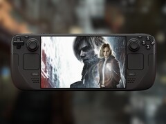 Promo-Bild von Resident Evil Requiem auf einem Steam-Deck. 