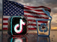 TikTok wandert in den Papierkorb (Symbolbild AI | Nano Banana Pro)