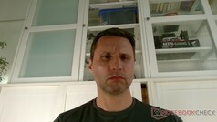 Portraitshot mit der Webcam
