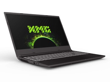 Das XMG Core 15 von vorne (Bild: Schenker Technologies)