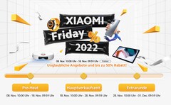 Der "Xiaomi Friday 2022 Pre-Heat" ist angelaufen... (Bild: Xiaomi)