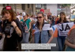 Schweiz votiert für das Klima- und Innovationsgesetz (Bild: Swissinfo / Youtube)