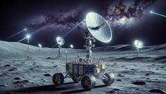 China plant den Einsatz von Lasern zur Energieversorgung im Weltraum (Bildquelle: Generiert mit DALL-E 3)