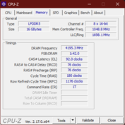 CPU Z Memory