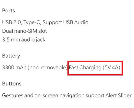 nun einfach die Bezeichnung "Fast Charge".