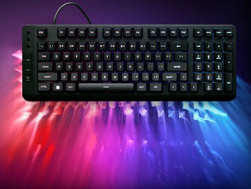 Ein weiterer Blick auf das neue Keyboard. Hier in der Frontansicht,