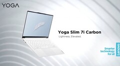 Kommt wohl bald: Das erste Yoga mit Carbon-Chassis, das Lenovo Yoga Slim 7i Carbon.
