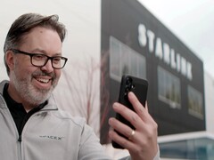 5G-Videoanruf über Starlink Mobile.