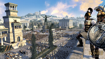 Eine Stadt in Total War: Rome II - Emperor Edition.