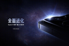 Die Redmi K70 Serie wird kommende Woche enthüllt. (Bild: Weibo)