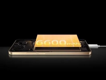 Verbaut ist ein AKku mit einer Kapazität von 6.600 mAh (Bildquelle: Meizu)