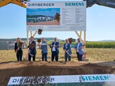 Baustart der Akkufabrik in Bayern. (Bildquelle: Siemens Mobilty)