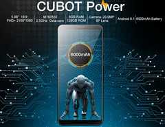 Cubot Power: Viel Speicher, 20-MP-Kamera und dicker Akku.