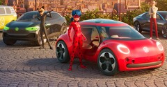 Volkswagen ID: Film-Helden Cat Noir und Ladybug aus Miraculous-Movie fahren ID.4 und Co.