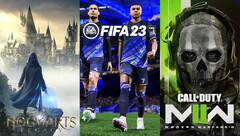 PC und Konsolenspiele: Hogwarts Legacy, FIFA 23 und Call of Duty Modern Warfare II sind das Top-Trio im Februar.
