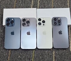 Das Apple iPhone 15 Pro soll in vier zurückhaltenden Farben angeboten werden. (Bild: @SonnyDickson)