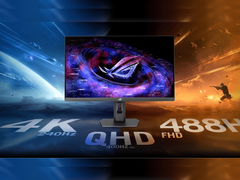 Der neue Asus XG27UCMG kann zwischen drei verschiedenen Kombinationen aus Auflösung und Bildwiederholrate wechseln.