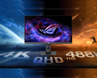Der neue Asus XG27UCMG kann zwischen drei verschiedenen Kombinationen aus Auflösung und Bildwiederholrate wechseln.