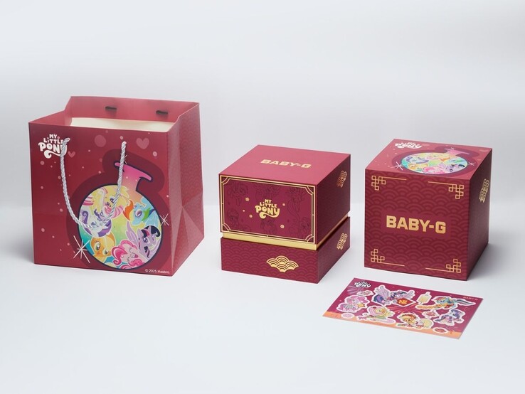 Die Casio G-Shock Baby-G x My Little Pony BA-110XMLP25-7PFUN Uhr. (Bildquelle: Casio)