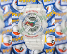 Die neue Casio-Pokémon-Kollaborationsuhr besitzt ein kleines Hilfszifferblatt im Pokéball-Design.