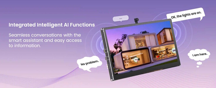 Spracheingaben sind möglich