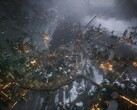 Eine Stadt in Frostpunk 2