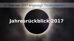 Google: Das wurde 2017 in Deutschland am meisten gesucht