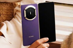 Das Huawei Mate X7 wird in vier Farben angeboten, inklusive kräftigem Violett. (Bildquelle: Huawei)