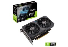 Die Asus GeForce RTX 3060 Dual könnte das zum Launch am besten verfügbare Modell werden. (Bild: Asus)
