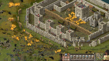 Im Bild: Ein Gameplay-Screenshot aus Stronghold: Definitive Edition.