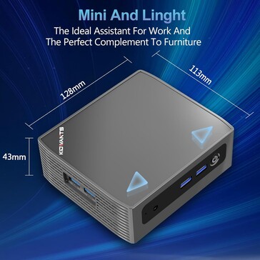 Der PC ist kompakt (Bildquelle: Kidswants)