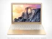 Apple: So könnte das 12 Zoll MacBook Air in Gold aussehen