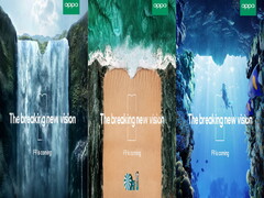 Oppo F9 offiziell angeteasert: F9 kommt mit kleiner Kamera-Notch.