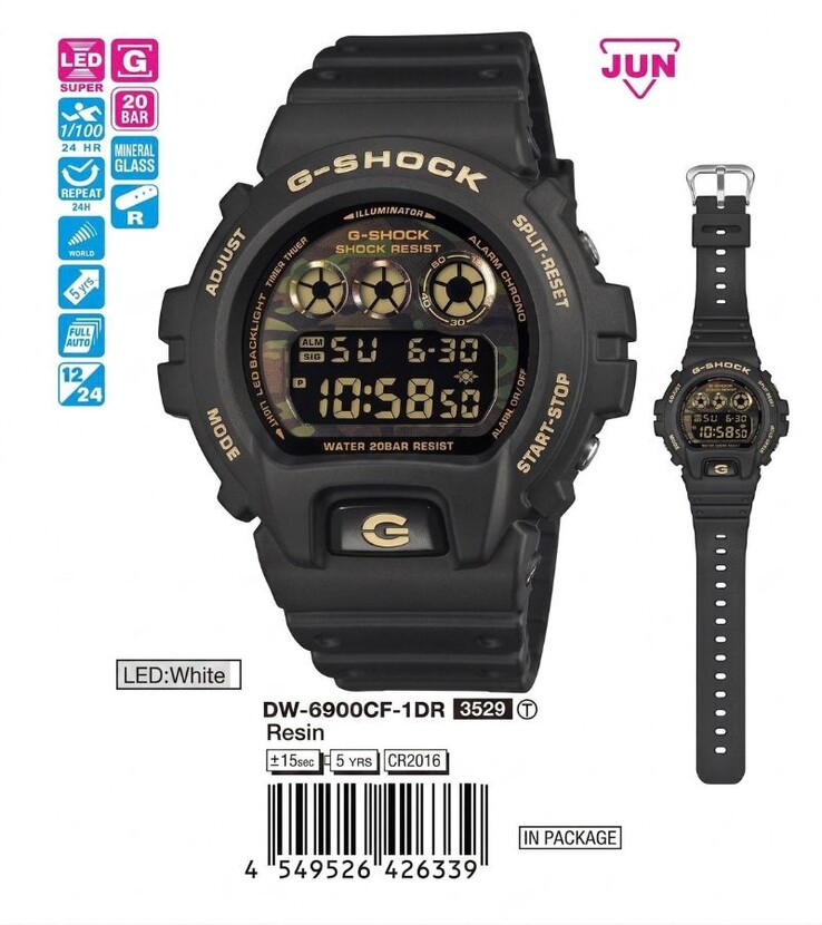 Casio G-Shock DW-6900CF-1