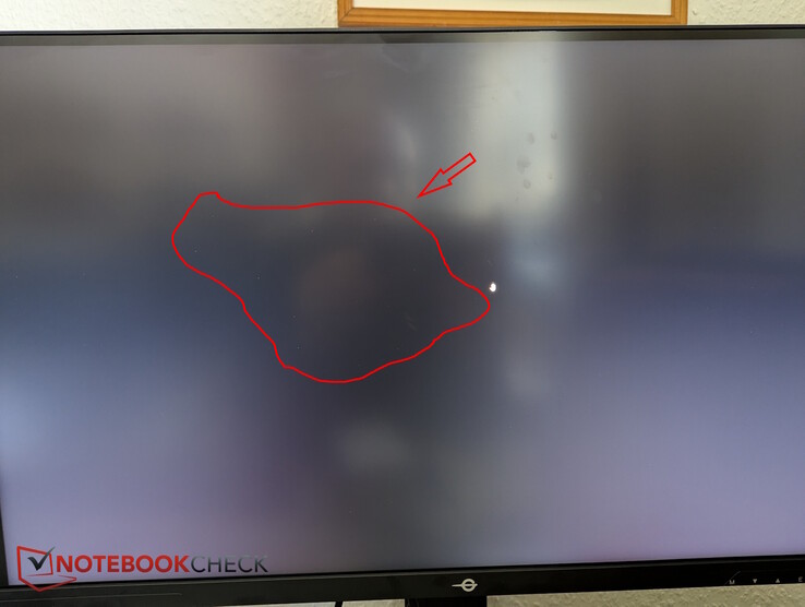 Kleine, nicht-schwarze Pixel, aber keine Lichthöfe