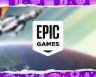 Das kommende kostenlose Mystery Game könnte Kerbal Space Program 2 sein. Im Bild: bearbeitetes Titelbild des Spiels. (Bildquelle: Epic Games Store)