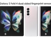 Ein zweiseitig nutzbarer Fingerabdrucksensor könnte an einem Foldable wie dem in 2022 erwarteten Samsung Galaxy Z Fold4 Sinn machen.