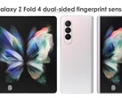 Ein zweiseitig nutzbarer Fingerabdrucksensor könnte an einem Foldable wie dem in 2022 erwarteten Samsung Galaxy Z Fold4 Sinn machen.
